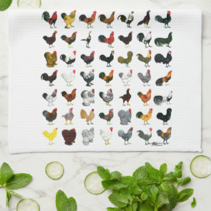 Paño De Cocina 49 gallos