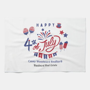Paño De Cocina 4 de julio Decoración Patriótica de los Estados Un