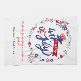 Paño De Cocina 4 de julio Decoración patriótica | Realtor Gracias