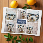 Paño De Cocina 6 Nombre de Collage de fotos Minimalista - Puede e<br><div class="desc">¡Usa tus fotos de Instagram cuadradas para obtener los mejores resultados! PARA CAMBIAR EL FONDO - haga clic en el área de diseño personalizar o avanzado,  y elija un color en el selector de color. Una forma artística de mostrar tus mejores fotos para compartir fotos.</div>