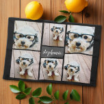 Paño De Cocina 6 Nombre de Collage de fotos Minimalista - Puede e<br><div class="desc">¡Usa tus fotos de Instagram cuadradas para obtener los mejores resultados! PARA CAMBIAR EL FONDO - haga clic en el área de diseño personalizar o avanzado,  y elija un color en el selector de color. Una forma artística de mostrar tus mejores fotos para compartir fotos.</div>