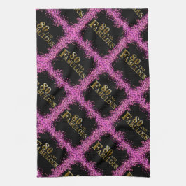 Paño De Cocina 80.º cumpleaños