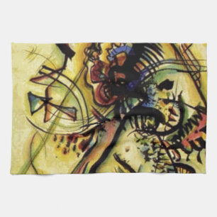 Paño De Cocina A la voz desconocida de Kandinsky
