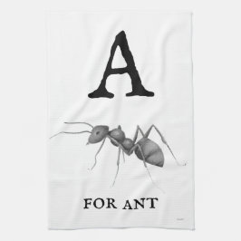 Paño De Cocina "A" para hormiga