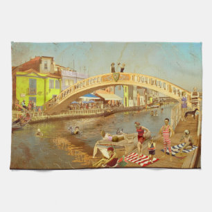 Paño De Cocina A Ponte dos Carcavelos. Aveiro (Portugal)