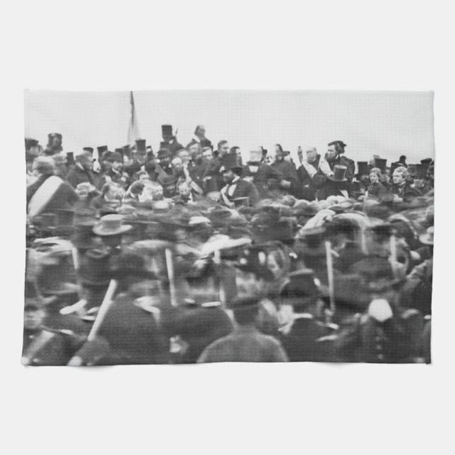 Paño De Cocina Abe Lincoln Gettysburg Dirección: Fin de la Guerra (Horizontal)