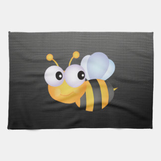 Paño De Cocina Abeja linda; Liso
