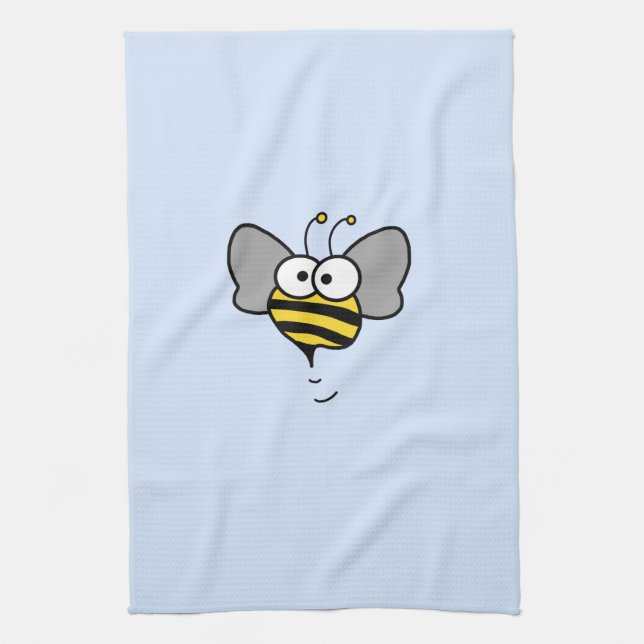 Paño De Cocina Abeja loca (Vertical)