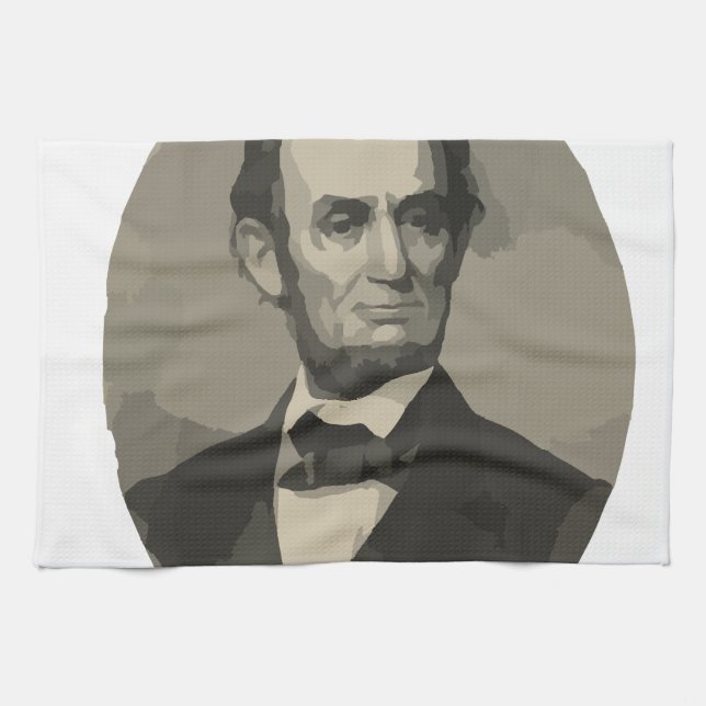 Paño De Cocina abraham lincoln (Horizontal)