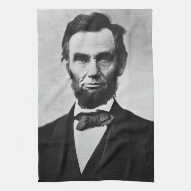 Paño De Cocina Abraham Lincoln: 16º presidente de América (Vertical)