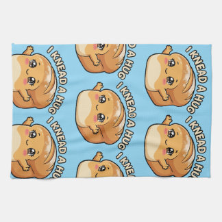 Paño De Cocina Abrazo Necesito — Pan Kawaii