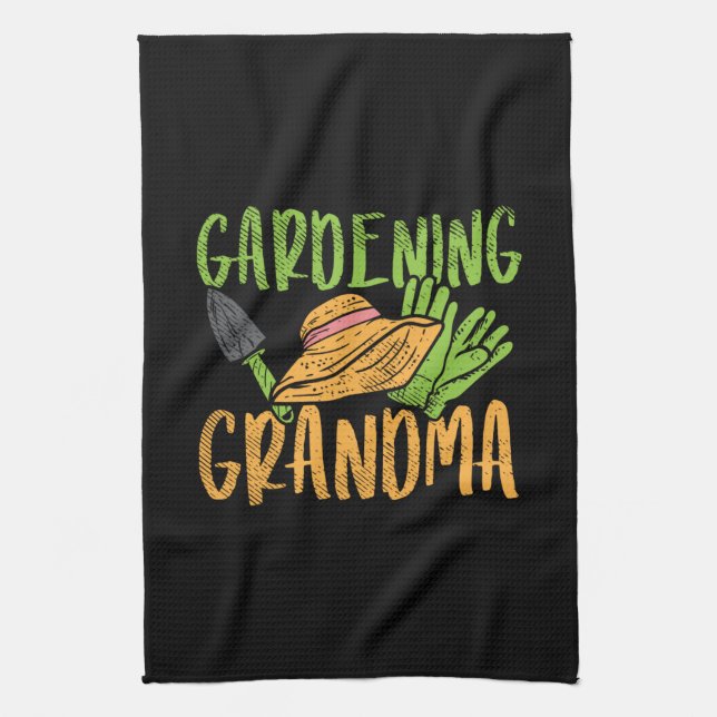 Paño De Cocina Abuela de jardinería (Vertical)