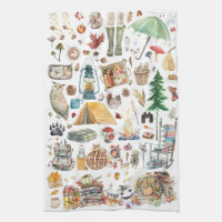 Abundancia de Otoño | Ilustraciones Rústicas de Ac