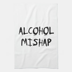 Paño De Cocina Abuso de alcohol