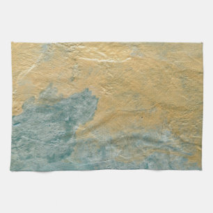 Paño De Cocina Acabado de imitación turquesa de cobre