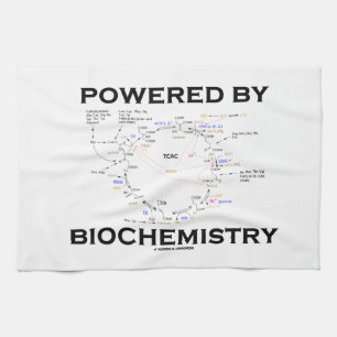 Paño De Cocina Accionado por la bioquímica (ciclo de Krebs)