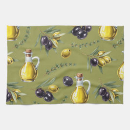 Paño De Cocina Aceite de oliva de Natasha Us