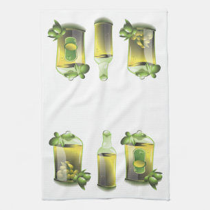 Paño De Cocina Aceite De Oliva EVOO Para Chefs