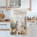 Paño De Cocina Acogedores Navidades rusos festivos<br><div class="desc">Trae calor de vacaciones a su cocina con nuestra acogedora toalla de cocina de Navidades rústicos festivos. Con un encantador diseño rústico con acentos festivos, esta toalla es la combinación perfecta de estilo y practicidad para las vacaciones. Fabricado con tejidos suaves y absorbentes, es ideal para secar platos, limpiar derrames...</div>