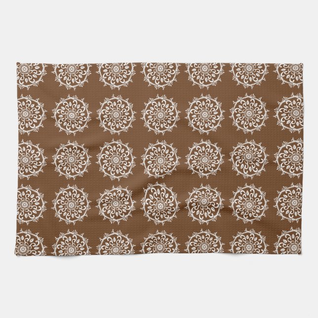 Paño De Cocina Acorn Mandala (Horizontal)
