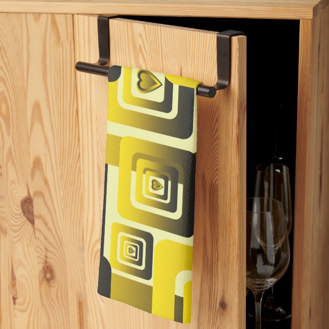 Paño De Cocina Activate My Heart Pattern (Pliegue de tercios)