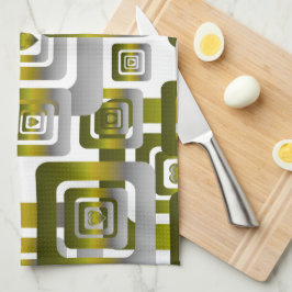 Paño De Cocina Activate My Heart Pattern Silver