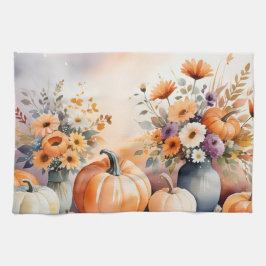 Paño De Cocina Acuarela celebrando la caída