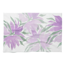 Acuarela De Lavander Morado Elegante Floral