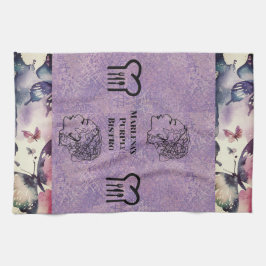 Paño De Cocina Acuarela de mariposa