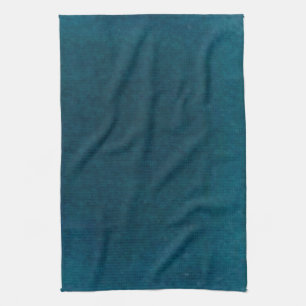 Paño De Cocina Acuarela del mar profundo - azul y aguamarina