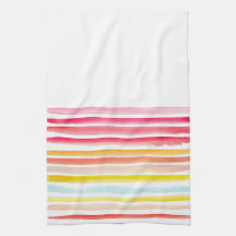 acuarela estriada de color veraniego