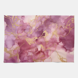 Paño De Cocina acuarela rosa