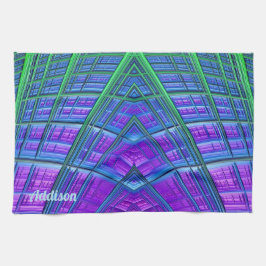 Paño De Cocina ADDISON ~ Morado Verde Azul ~ Cocina ORIGINAL