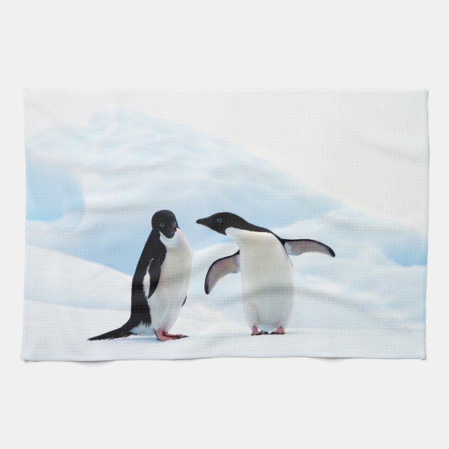 Paño De Cocina Adelie Penguins (Horizontal)