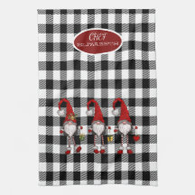 Adorable Cute Gnomes Buffalo Plasto