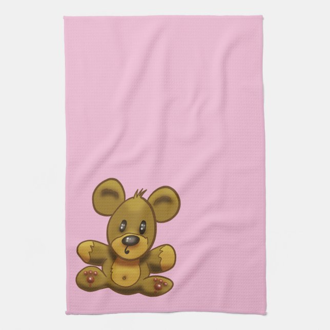 Paño De Cocina Adorable Teddy Bear (Vertical)