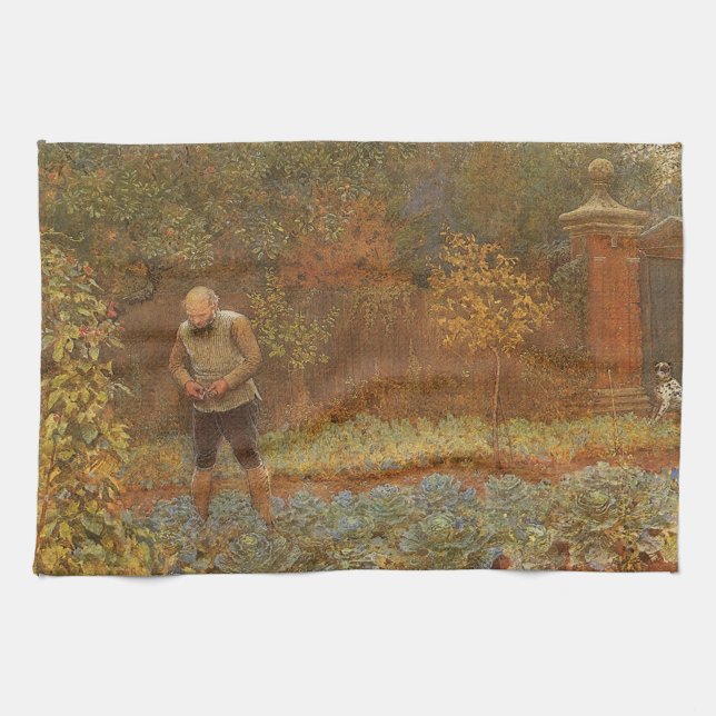 Paño De Cocina Aficionado (Cochero y Coles) de Frederick Walker (Horizontal)