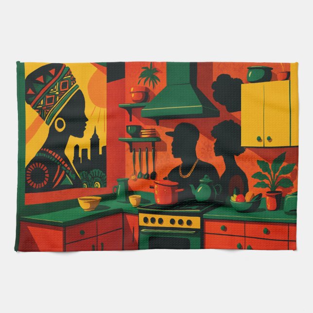 PAÑO DE COCINA AFRICANO (Horizontal)