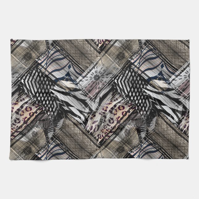 Paño De Cocina Africano, étnico. (Horizontal)