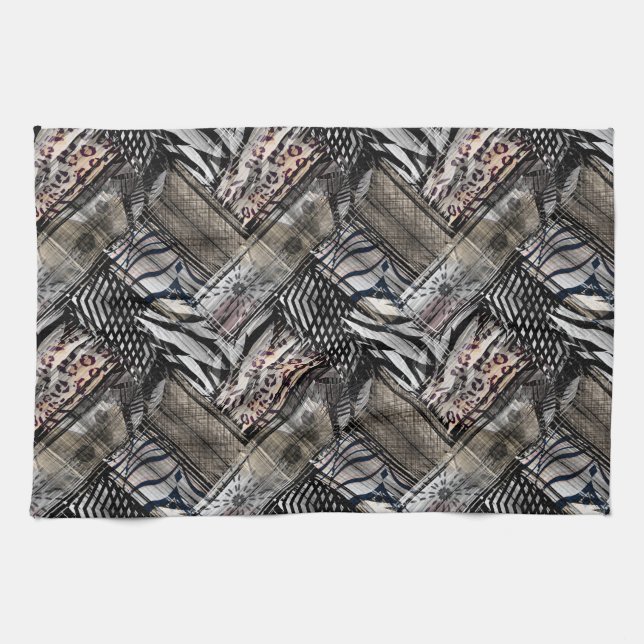 Paño De Cocina Africano, étnico. (Horizontal)