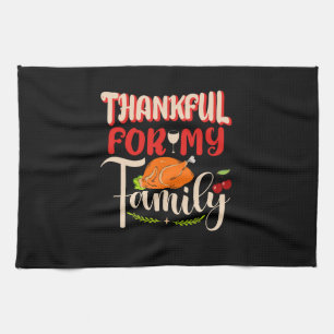 Paño De Cocina agradecido_por_mi_familia