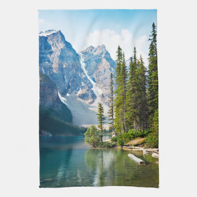 Paño De Cocina Agua | Lago Moraine, Canadá (Vertical)