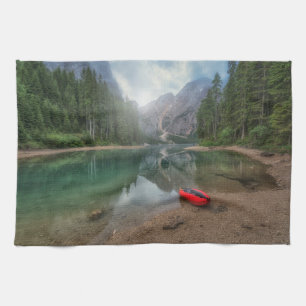 Paño De Cocina Agua   Lago Tirol del Sur, Italia