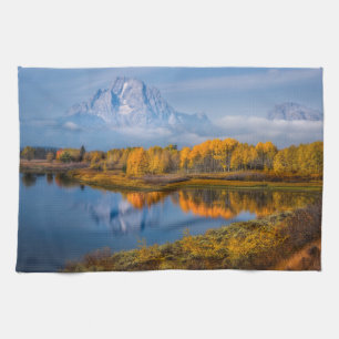 Paño De Cocina Agua   Oxbow Bend Jackson Wyoming
