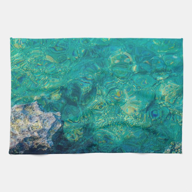 Paño De Cocina Agua turquesa (Horizontal)