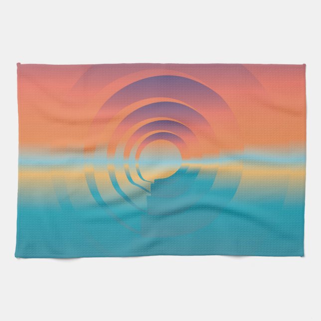 Paño De Cocina agua y horizonte (Horizontal)