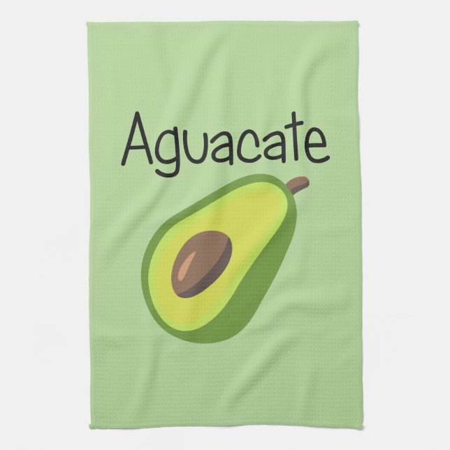 Paño De Cocina Aguacate (aguacate) (Vertical)