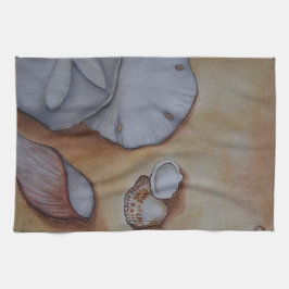 Paño De Cocina Aguas marinas en la costa