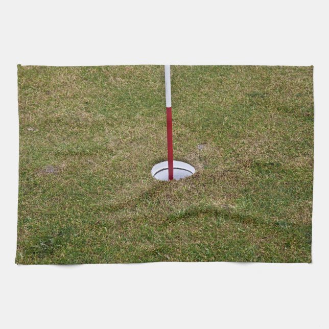 Paño De Cocina Agujero del golf (Horizontal)