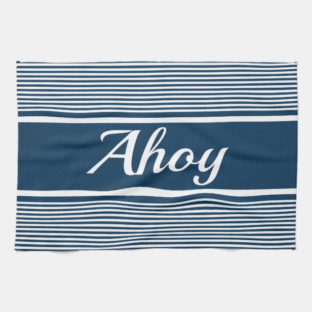 Paño De Cocina Ahoy (Horizontal)